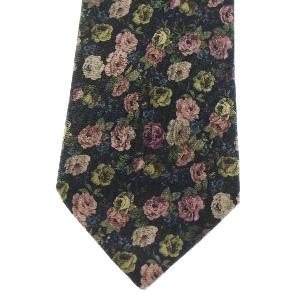 ETRO(エトロ) 花柄 シルク ネクタイ マルチカラー