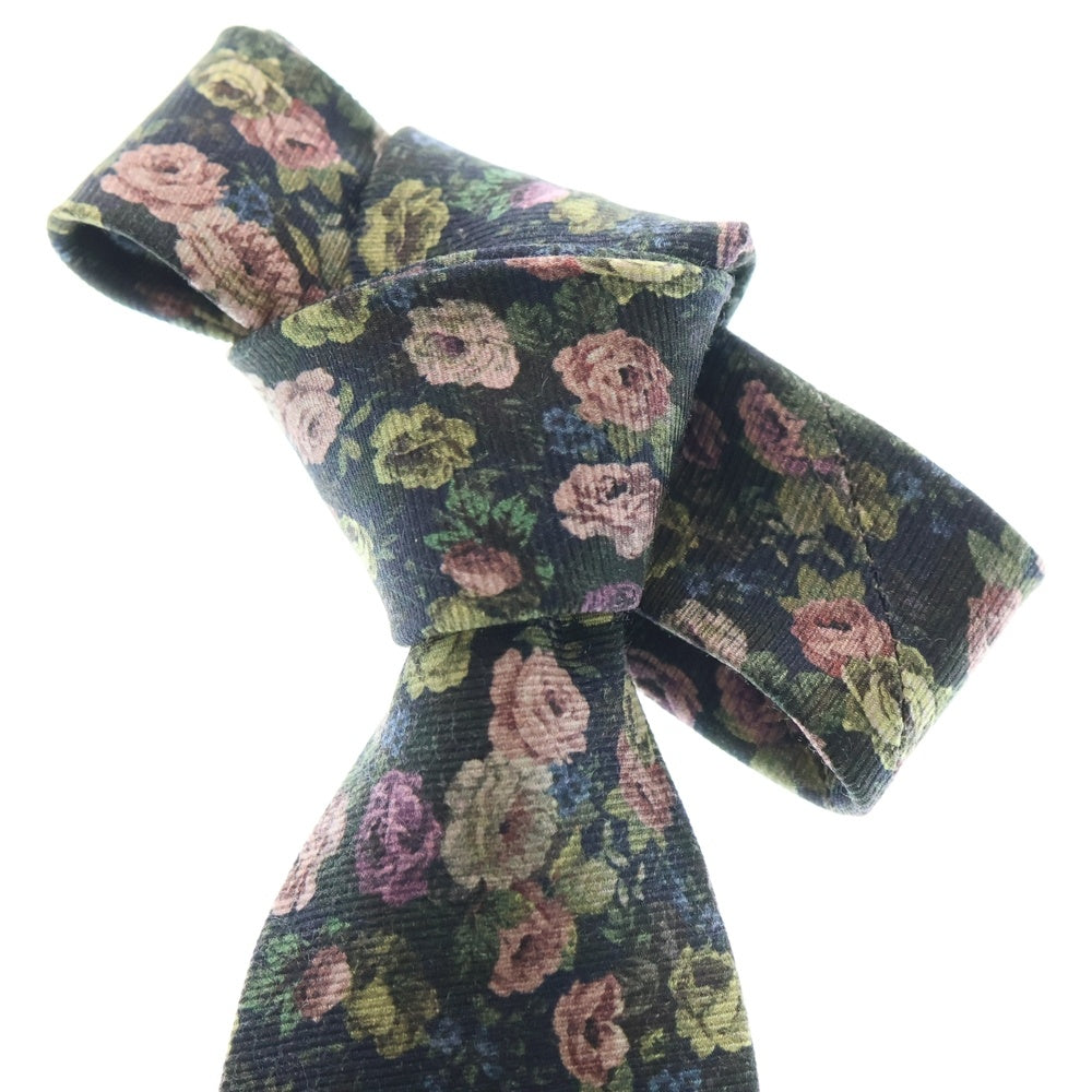 ETRO(エトロ) 花柄 シルク ネクタイ マルチカラー