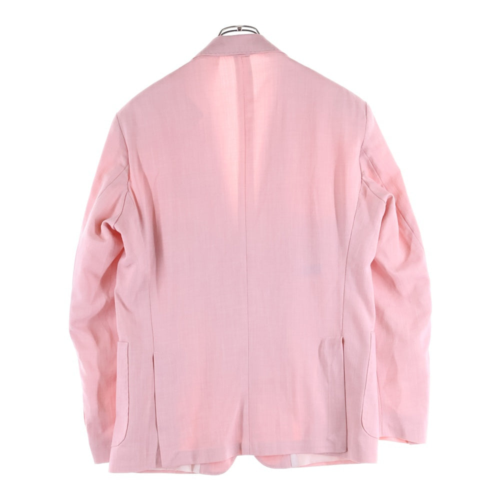 LUIGI FUSARO(ルイジフサロ) 4ポケット シングルテーラードジャケット ピンク