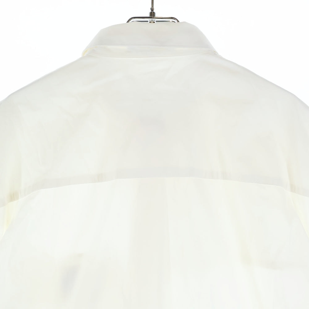 VERSUS VERSACE(ヴェルサス ヴェルサーチ) ライオンモチーフ ロングスリーブ コットンシャツ ホワイト 242 529 892 259