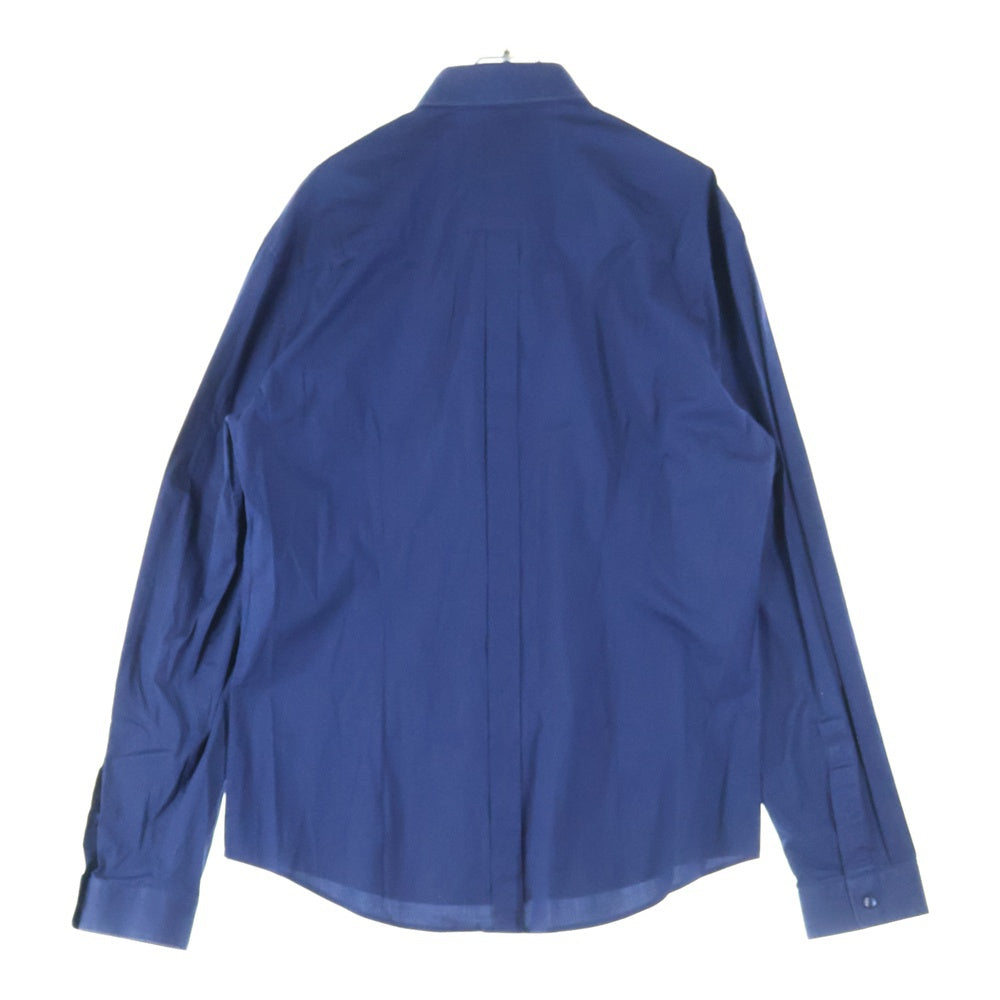 VERSACE(ヴェルサーチ) 0ポケット ロングスリーブ コットンシャツ ブルー