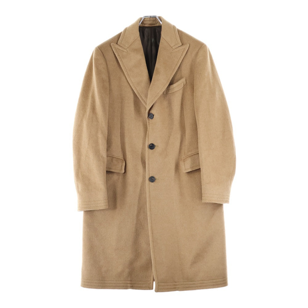 LARDINI(ラルディーニ) キャメル ロングチェスターコート ブラウン IA21005