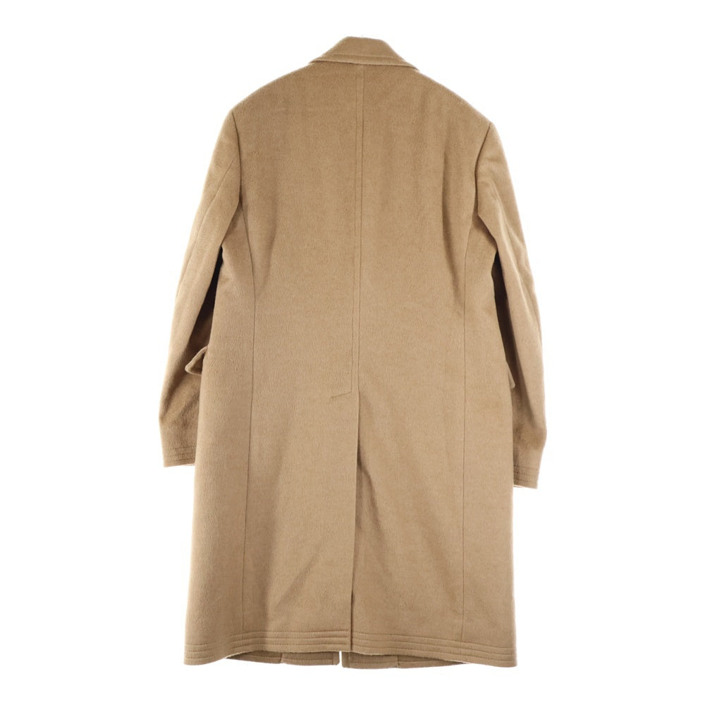 LARDINI(ラルディーニ) キャメル ロングチェスターコート ブラウン IA21005