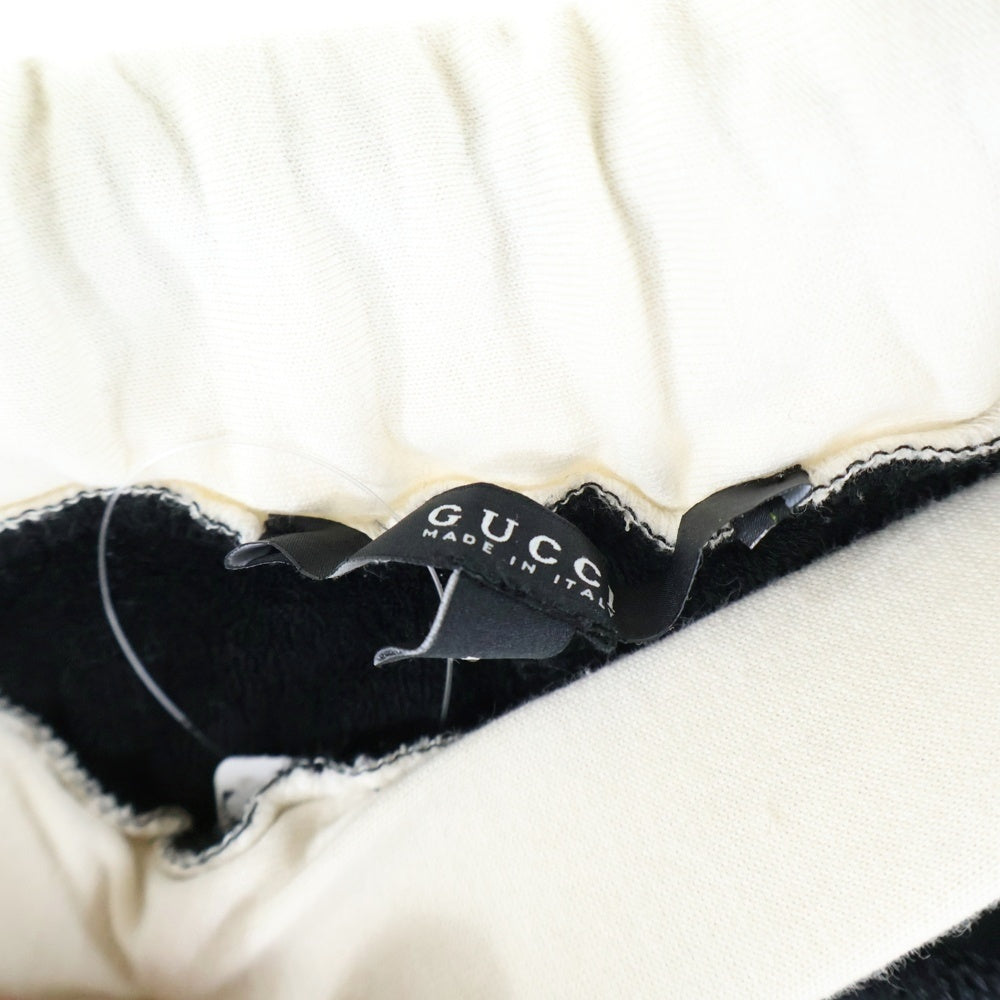 GUCCI(グッチ) サイドライン イージースウェットパンツ ブラック 195115