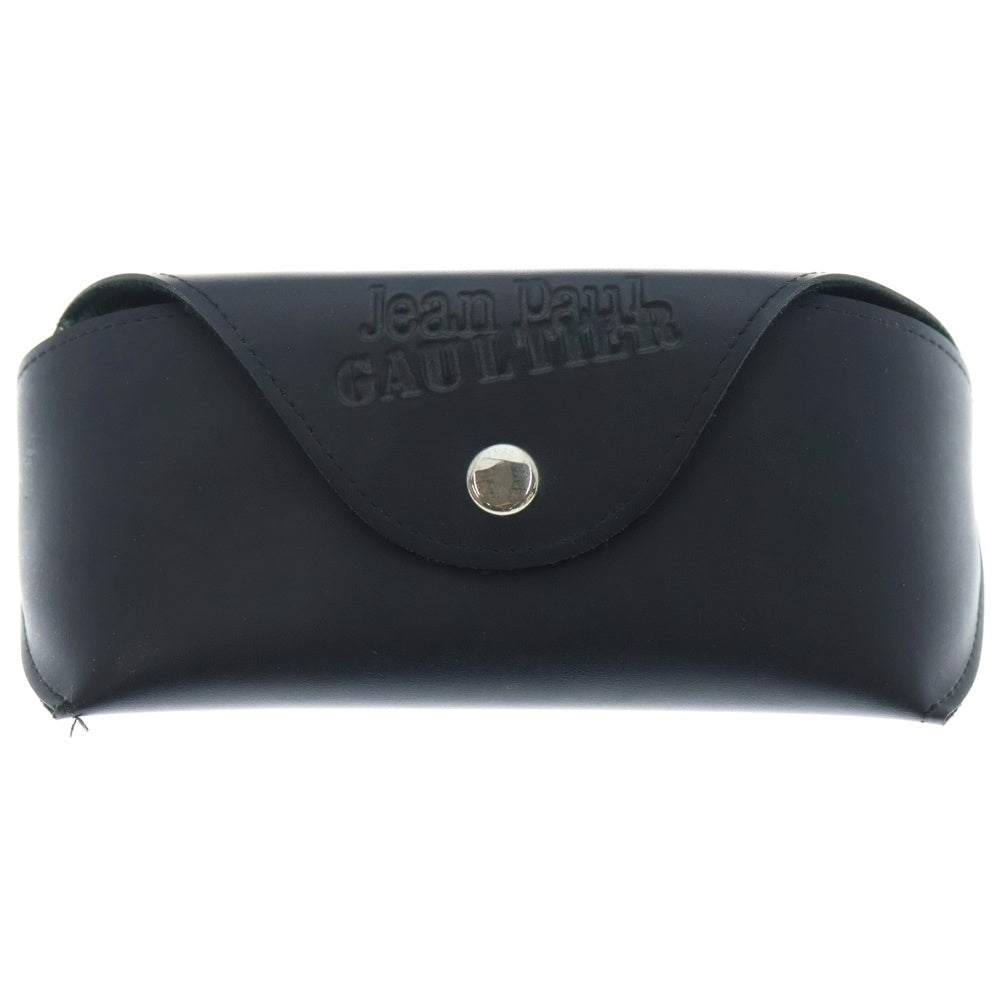 Jean Paul GAULTIER(ジャンポールゴルチエ) 90S VINTAGE CRYSTAL ヴィンテージ クリスタル 異素材フレームドッキング サングラス 眼鏡 アイウェア ゴールド 3058-J-M