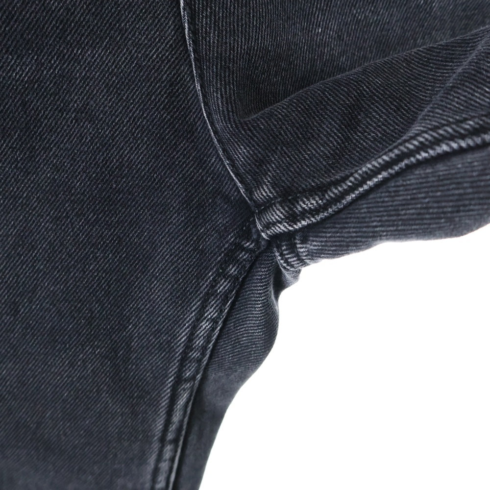 Maison Margiela 1 10(メゾンマルジェラ 1 10) 23AWスラッシュディテール カットアウト デニムパンツ ジーンズ ブラック S51LA0051 S30743