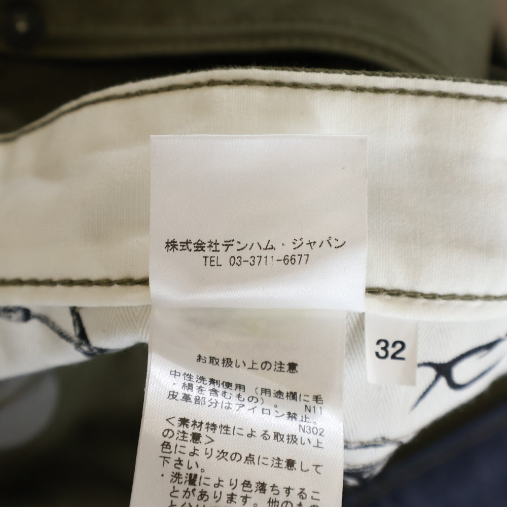 DENHAM(デンハム) ミリタリー コンバット パンツ カーキ