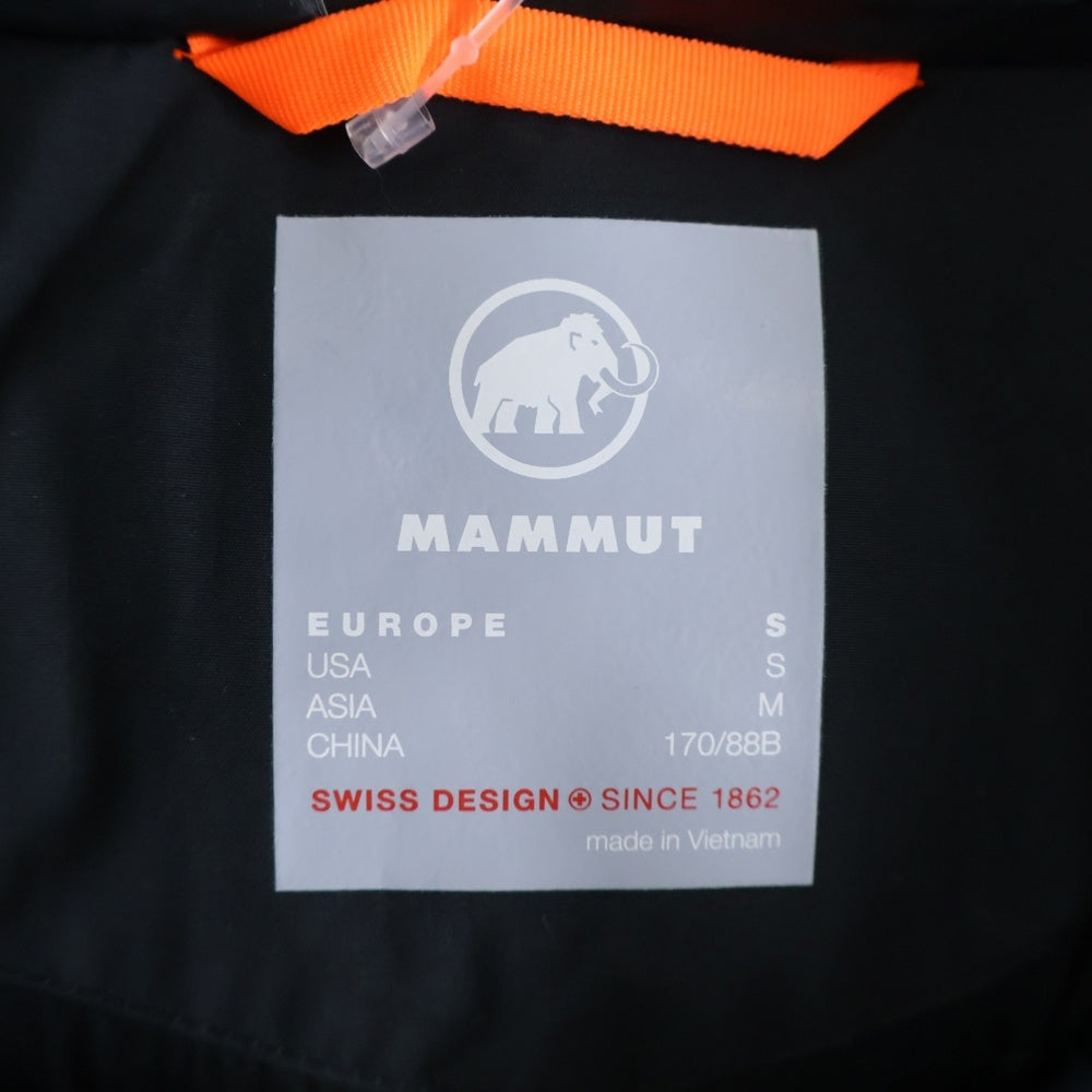 MAMMUT(マムート) Floeberg HS Thermo Hooded Coat AF フローバーグ ハードシェル サーモ フーデッド コート アジアンフィット ダウン ジャケット ブラック 1010‐29131