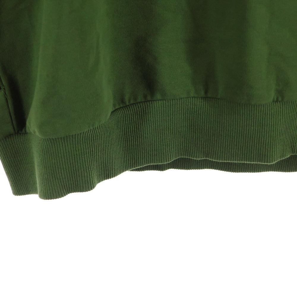 MOSCHINO(モスキーノ) ロゴサイドライン クルーネックスウェット トレーナー グリーン V17068106