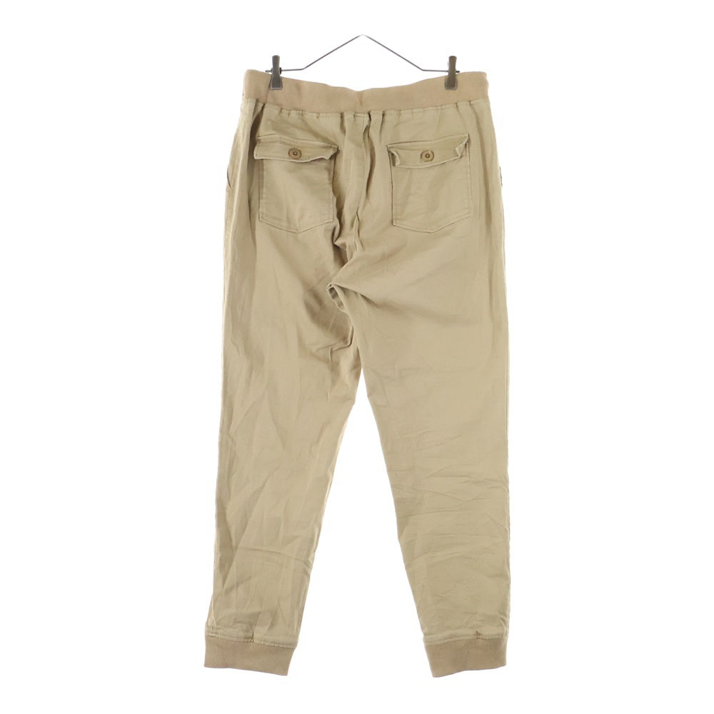 CHAMPION(チャンピオン) ドローストリング ツイルロング ジョガーパンツ ベージュ C3-J219