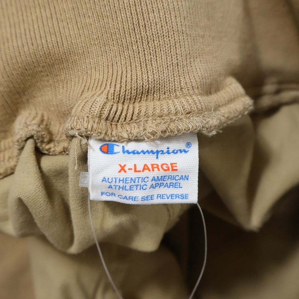 CHAMPION(チャンピオン) ドローストリング ツイルロング ジョガーパンツ ベージュ C3-J219