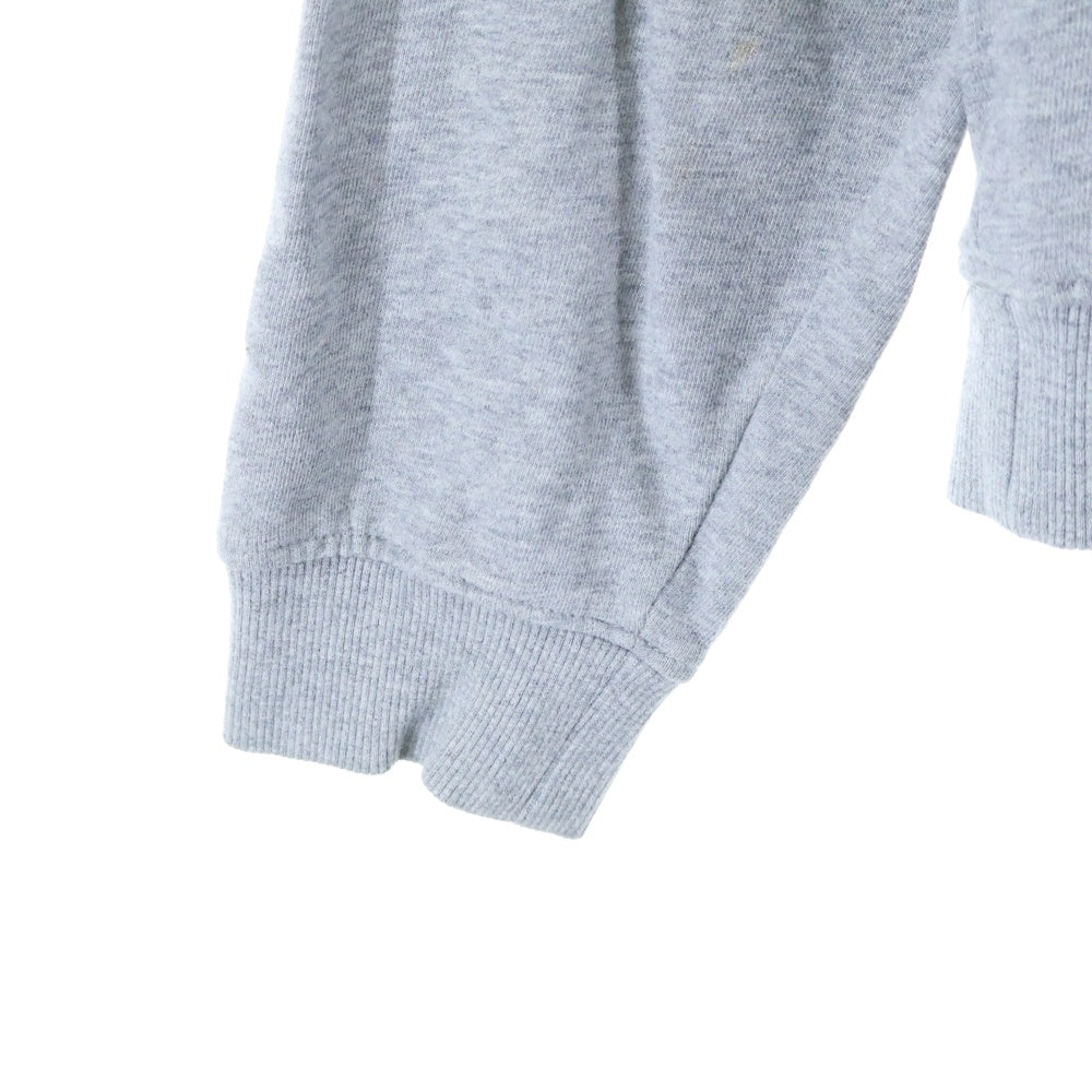 John Richmond(ジョンリッチモンド) フロントラバーロゴ クルーネックスウェット トレーナー グレー HMP20020FE