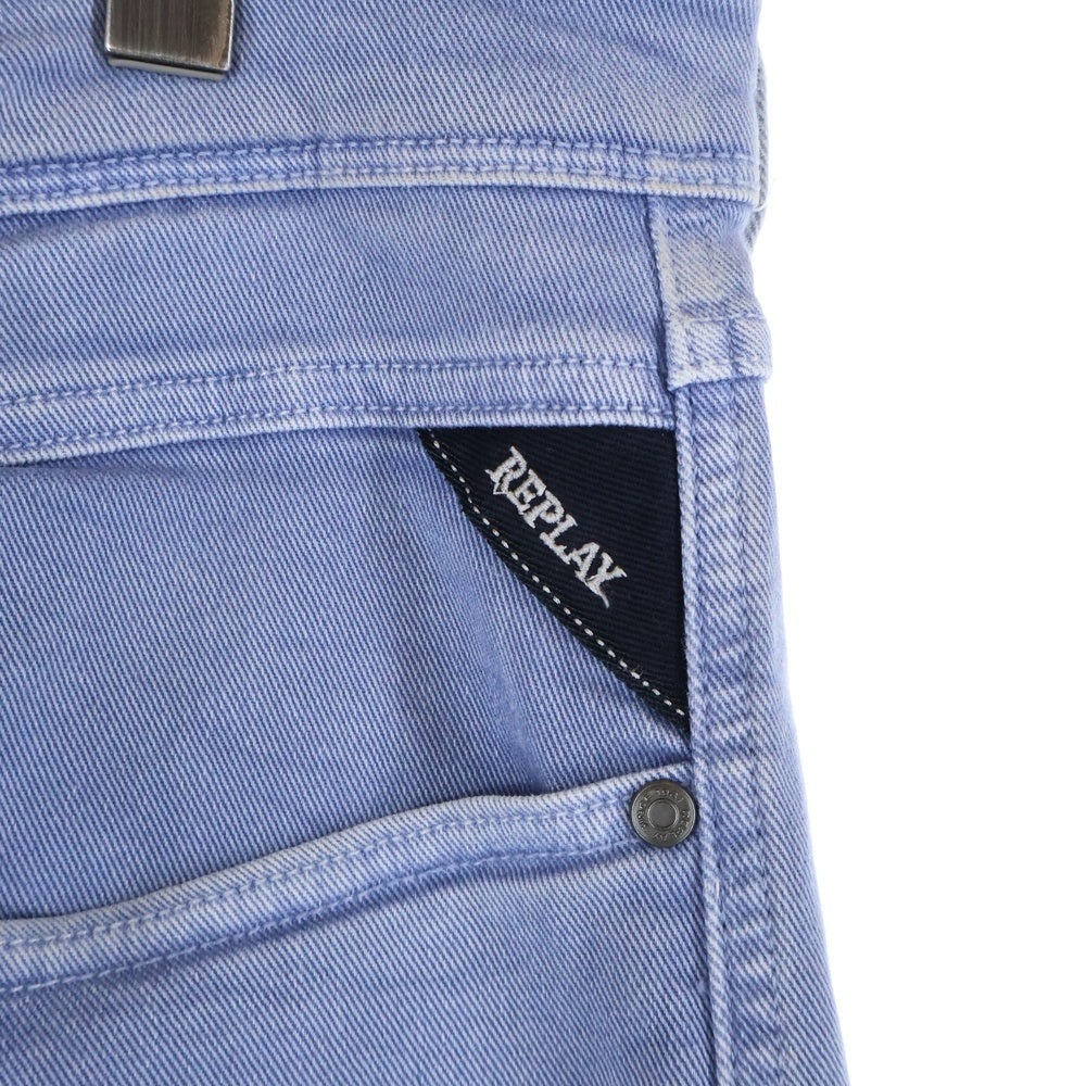 REPLAY(リプレイ) ANBASS アンバス ジップフライ デニムパンツ ライトブルー MC914