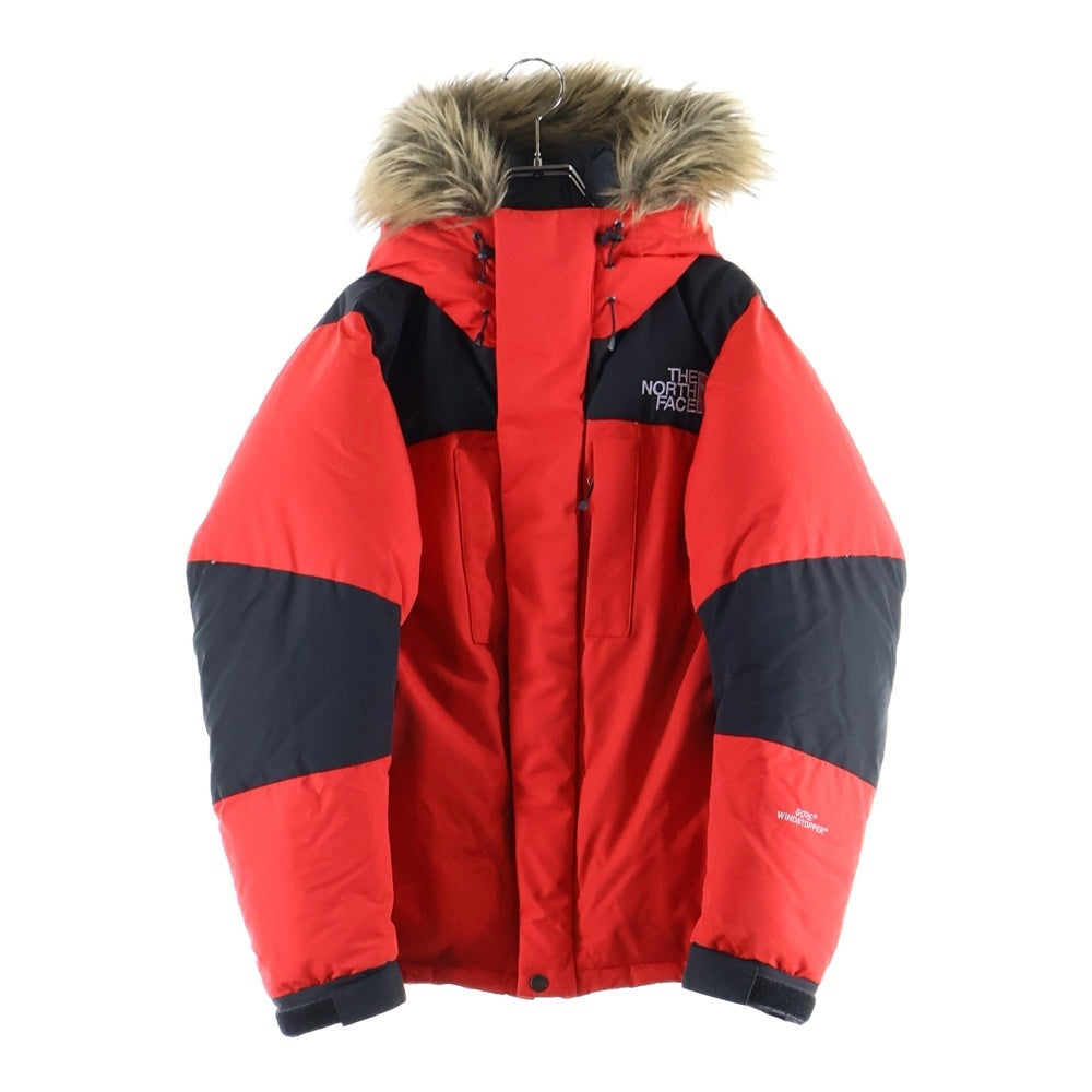 THE NORTH FACE(ザノースフェイス) POLAR JACKET ポーラージャケット ナイロン フーデッドダウンジャケット レッド ND91704R