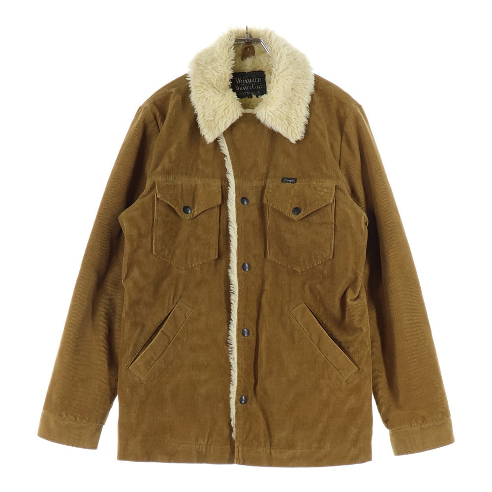 Wrangler(ラングラー) × AMERICAN RAG CIE アメリカンラグシー コーデュロイ ランチコート ブラウン S9124