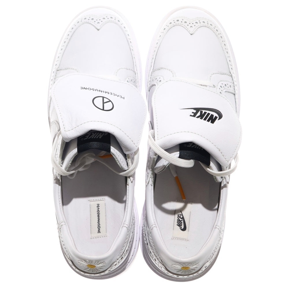 NIKE(ナイキ) ×PEACEMINUSONE KWONDO1 ピースマイナスワン クウォンド ローカットスニーカー ホワイト US9/27cm DH2482-100