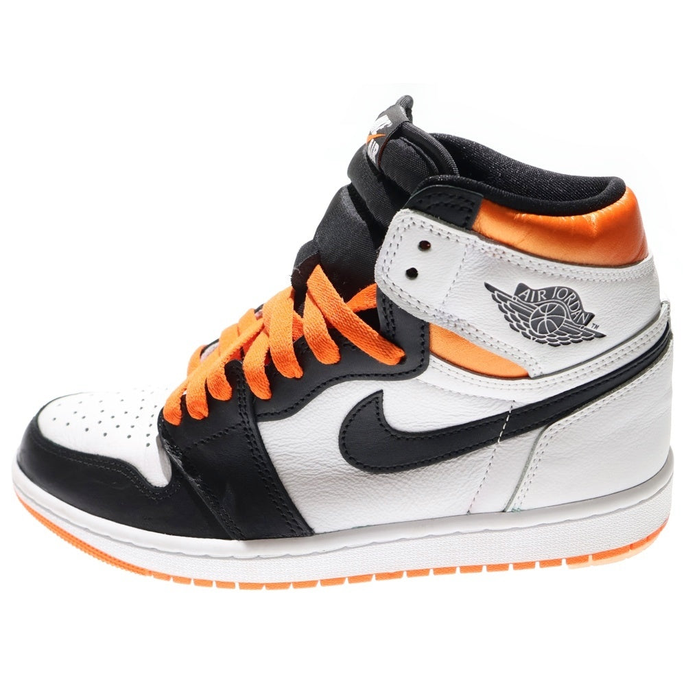 NIKE(ナイキ) AIR JORDAN 1 HIGH OG ELECTRO ORANGE エア ジョーダン エレクトロオレンジ ハイカットスニーカー ホワイト/オレンジ US8/26cm 555088-180