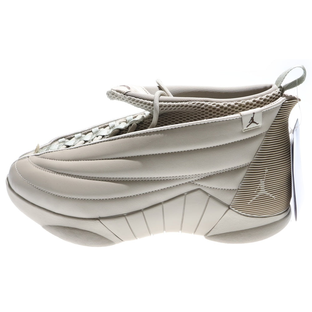 NIKE(ナイキ) ×Billie Eilish WMNS AIR JORDAN 15 SP ビリーアイリッシュ ウィメンズ エアジョーダン15 ハイカットスニーカー ベージュ US11.5/28.5cm DN2863-200