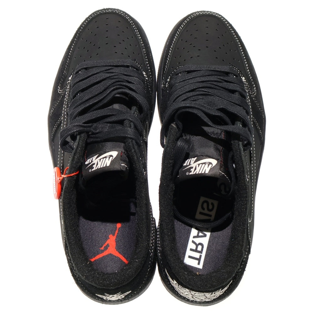 NIKE(ナイキ) ×TRAVIS SCOTT AIR JORDAN 1 LOW OG SP VELVET BROWN トラヴィススコット エアジョーダン 1 ベルベットブラウン ローカットスニーカー US10/28cm DM7866-202