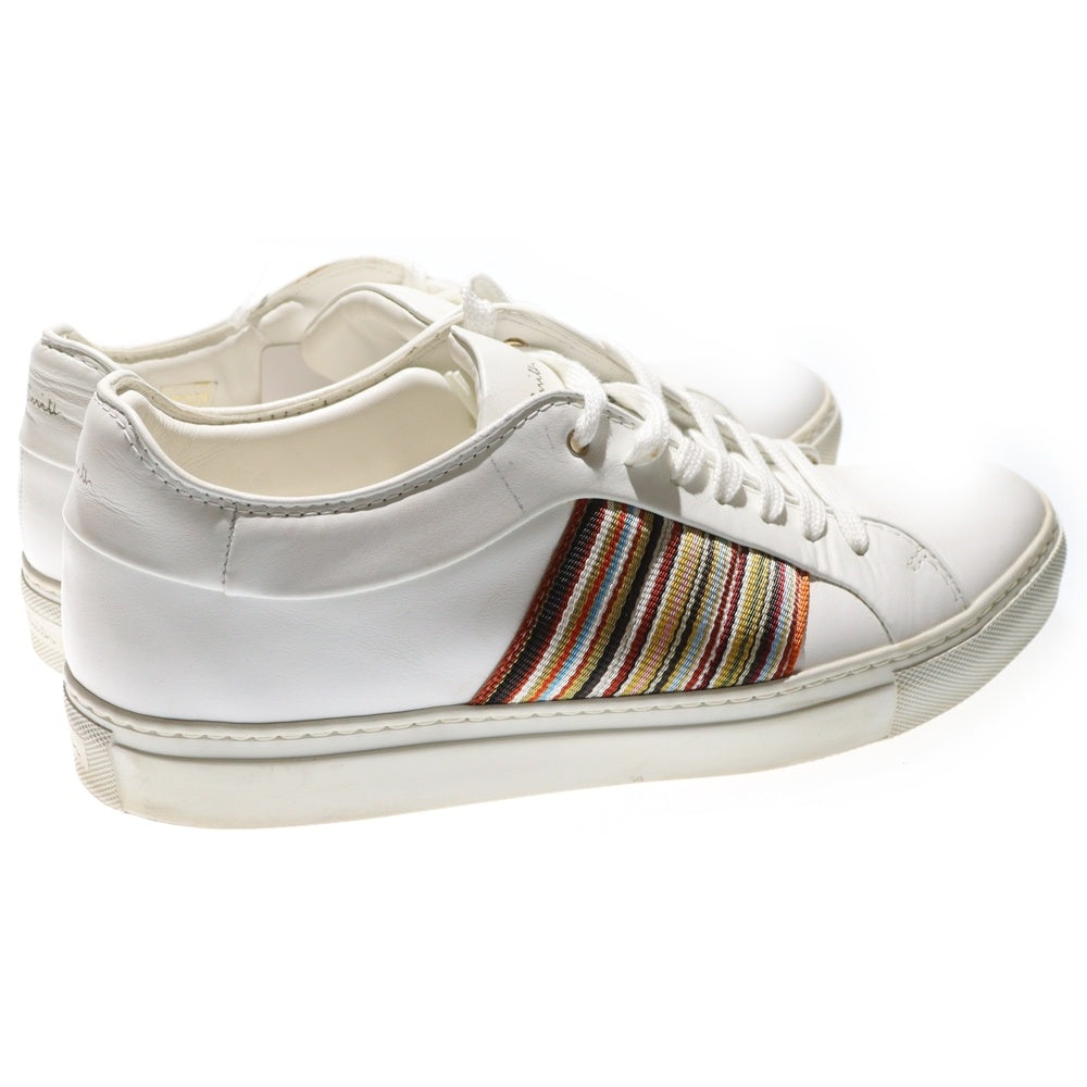 Paul Smith(ポールスミス) IVO STRIPE SNEAKER マルチストライプ ローカットスニーカー ホワイト