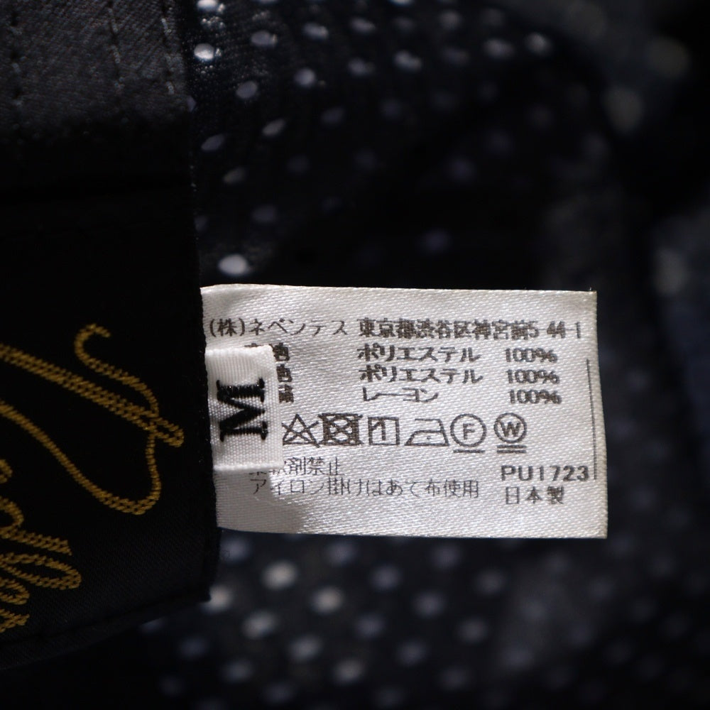 Needles(ニードルス) ×MIYAGIHIDETAKA ミヤギヒデタカ バンダナ柄 フロントロゴデザイン バケットハット 帽子 ブルー