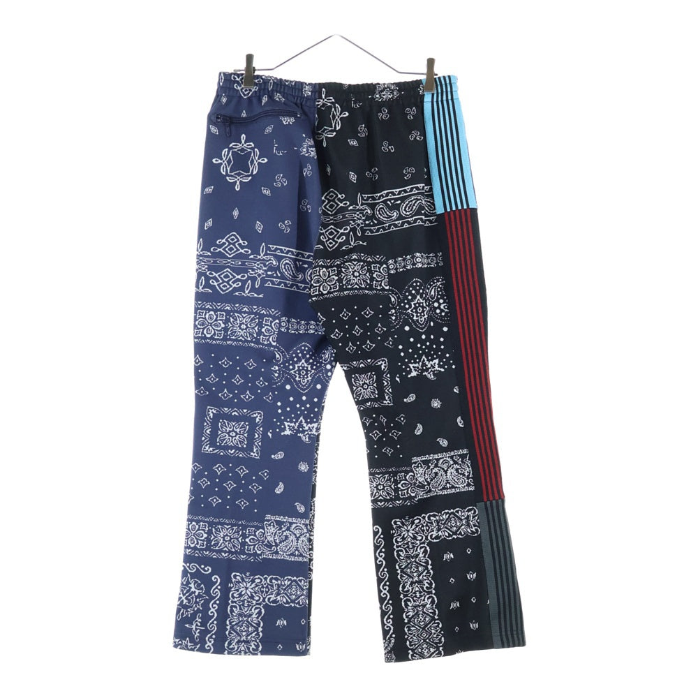 Needles(ニードルス) ×MIYAGIHIDETAKA ミヤギヒデタカ サイドライン バンダナ柄 ドローストリング トラックパンツ マルチ