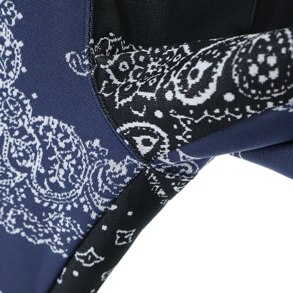 Needles(ニードルス) ×MIYAGIHIDETAKA ミヤギヒデタカ サイドライン バンダナ柄 ドローストリング トラックパンツ マルチ