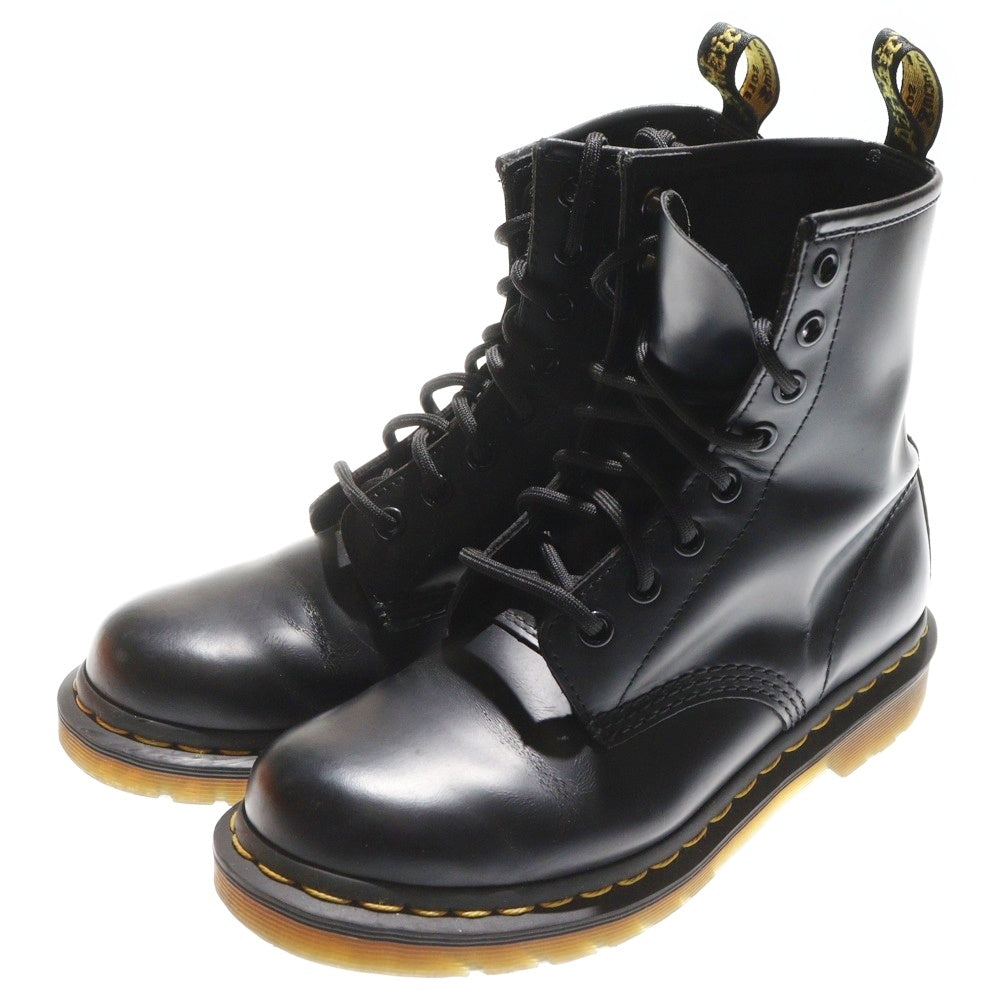 Dr.Martens(ドクターマーチン) 1460 8ホール レザーハイカットブーツ レースアップシューズ レディース ブラック