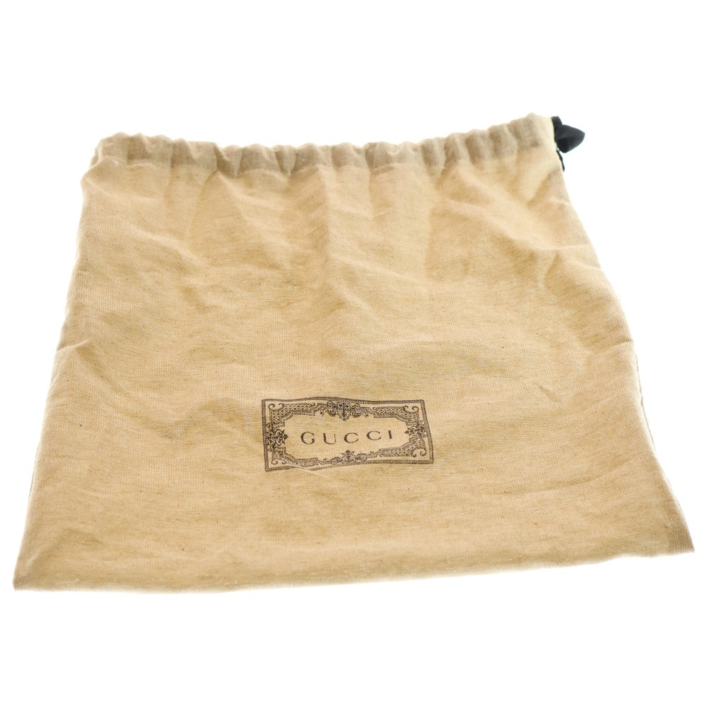 GUCCI(グッチ) GG インターロッキング レザー ベルト ブラック 370543