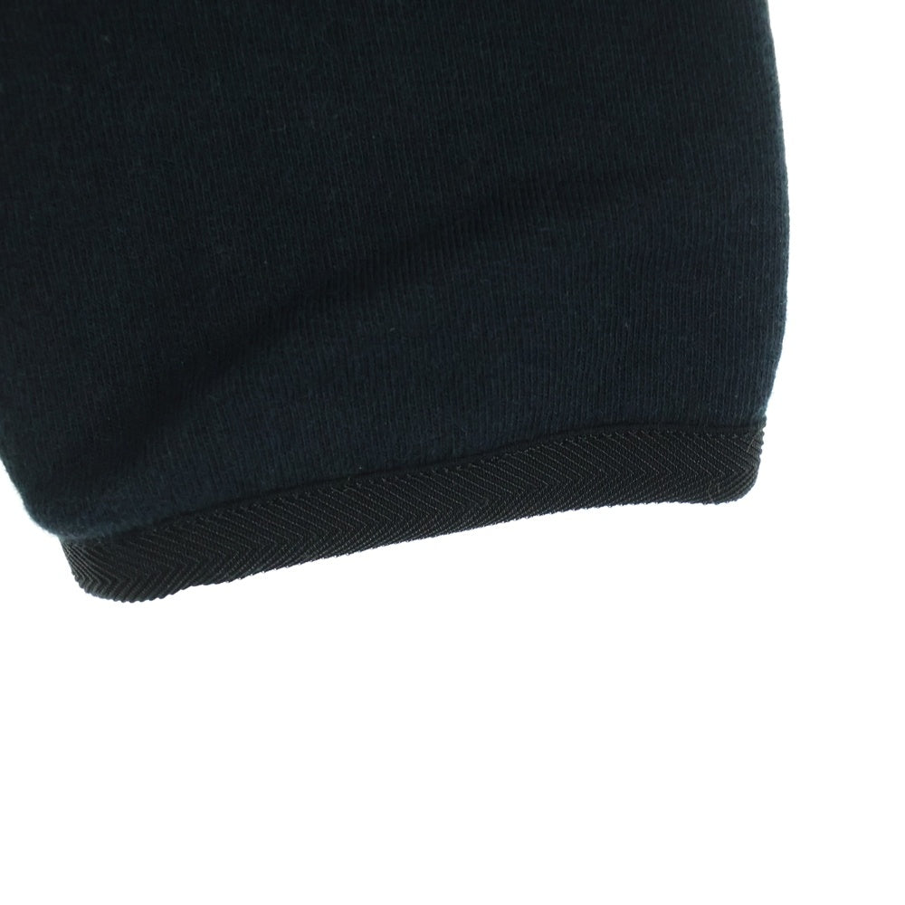 PRADA(プラダ) 19SS スウェット 切替 ナイロン ジップアップ ジャケット ブラック SJC568 R191