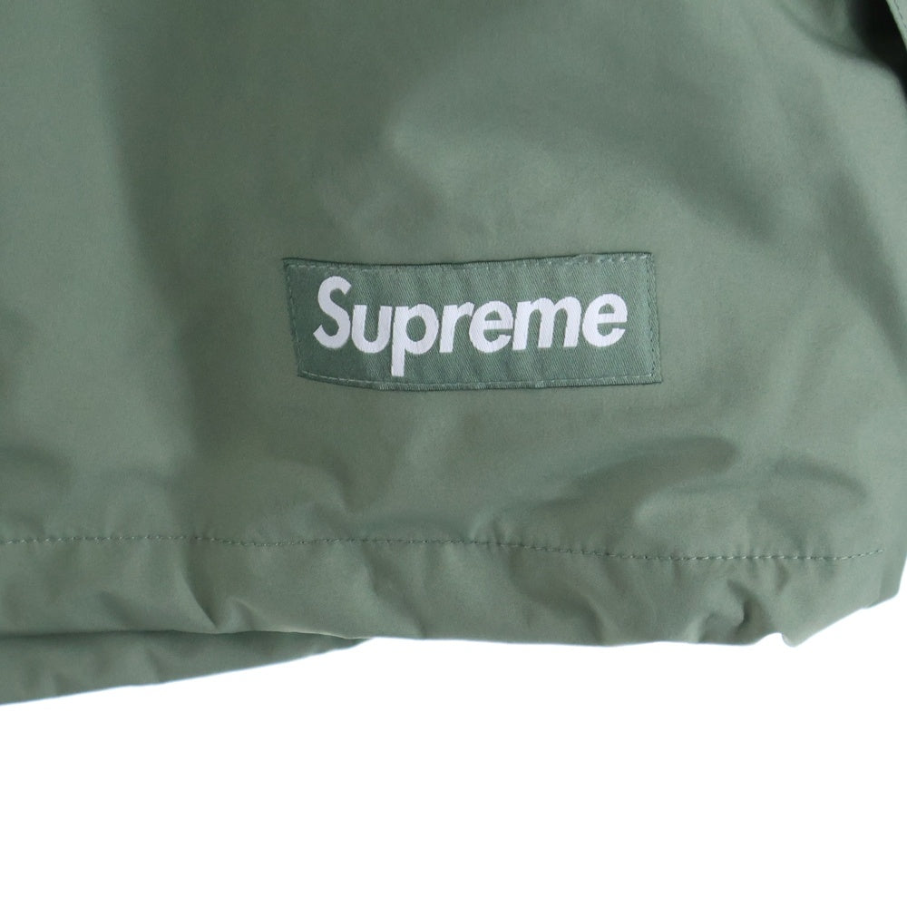 SUPREME(シュプリーム) 25AW GORE-TEX Shell Jacket Olive ゴアテックス マルチポケット ロゴデザイン フーデッド シェルジャケット カーキ