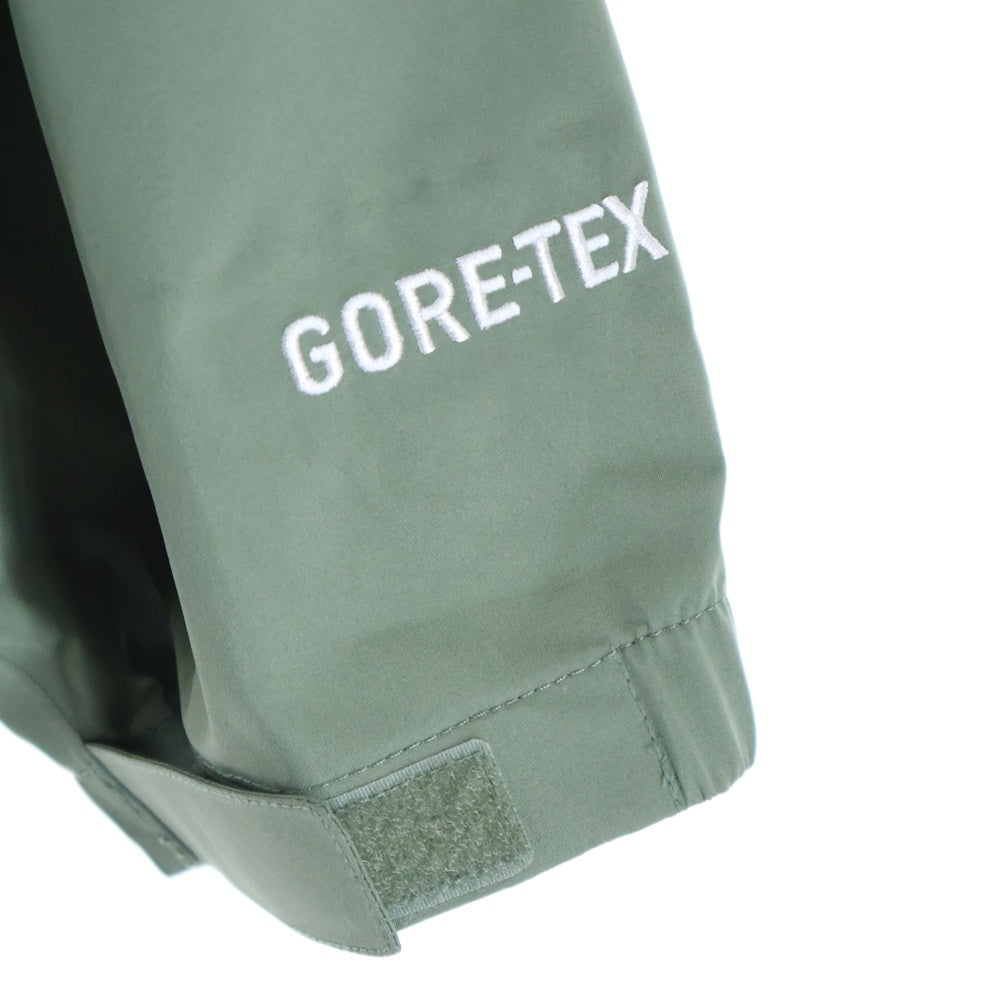 SUPREME(シュプリーム) 25AW GORE-TEX Shell Jacket Olive ゴアテックス マルチポケット ロゴデザイン フーデッド シェルジャケット カーキ