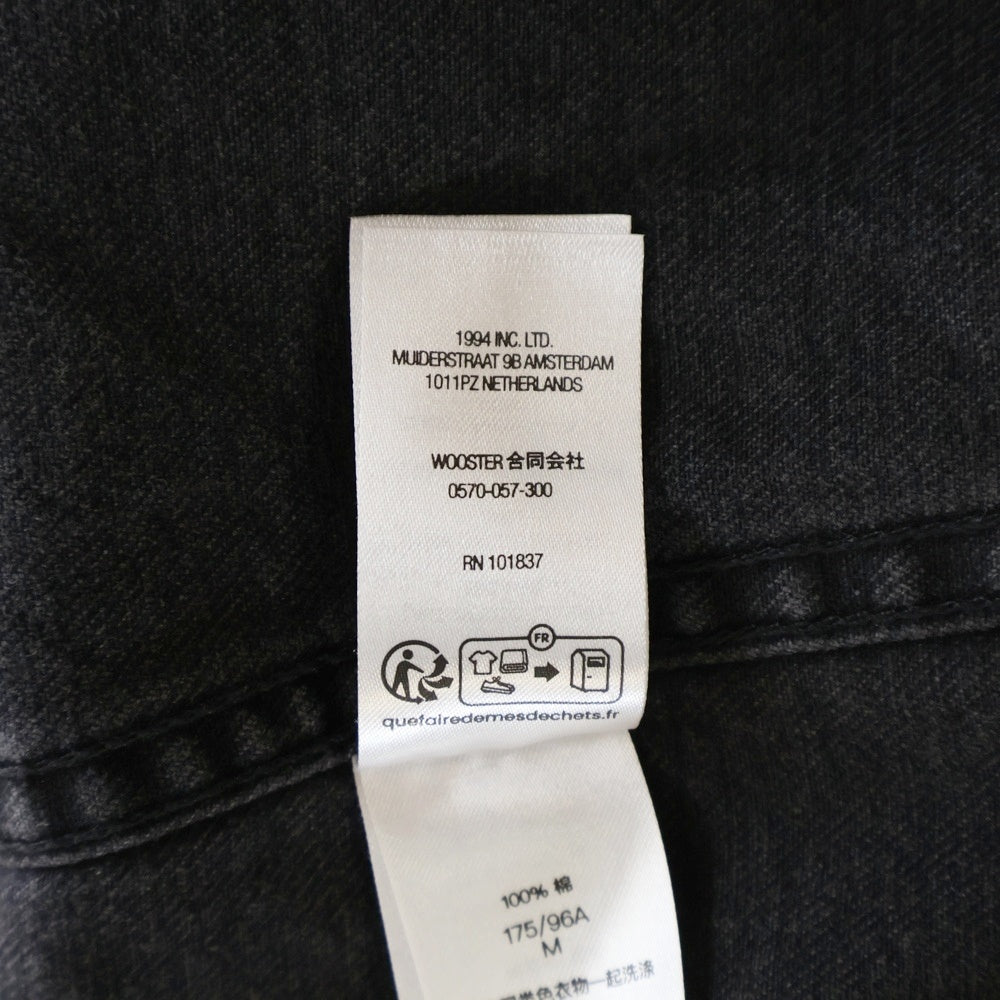 SUPREME(シュプリーム) 25SS Loose Fit S/S Denim Painter Shirt ルーズフィット ダブル胸ポケット ペインター デニム 半袖シャツ ブラック