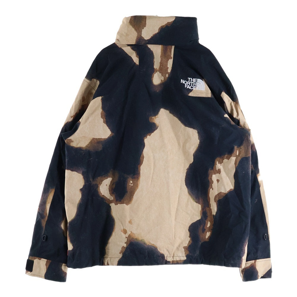 SUPREME(シュプリーム) ×THE NORTH FACE Bleached Denim Print Mountain Jacket ノースフェイス ブリーチデニムプリント フーデッド マウンテンジャケット マルチカラー NP52100I