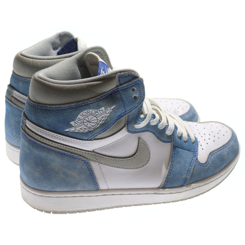NIKE(ナイキ) AIR JORDAN 1 Hyper Royal エアジョーダン 1 ハイパーロイヤル ハイカットスニーカー ブルー/ホワイト US11/29cm 555088-402