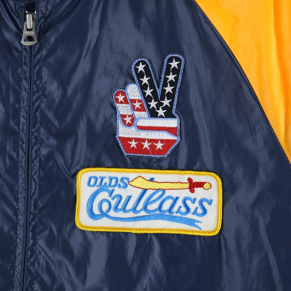 PHERROW'S(フェローズ) BUMBLEBEE SPORTSWEAR バンブルビースポーツウェア ワッペン ナイロンジャケット ネイビー/イエロー