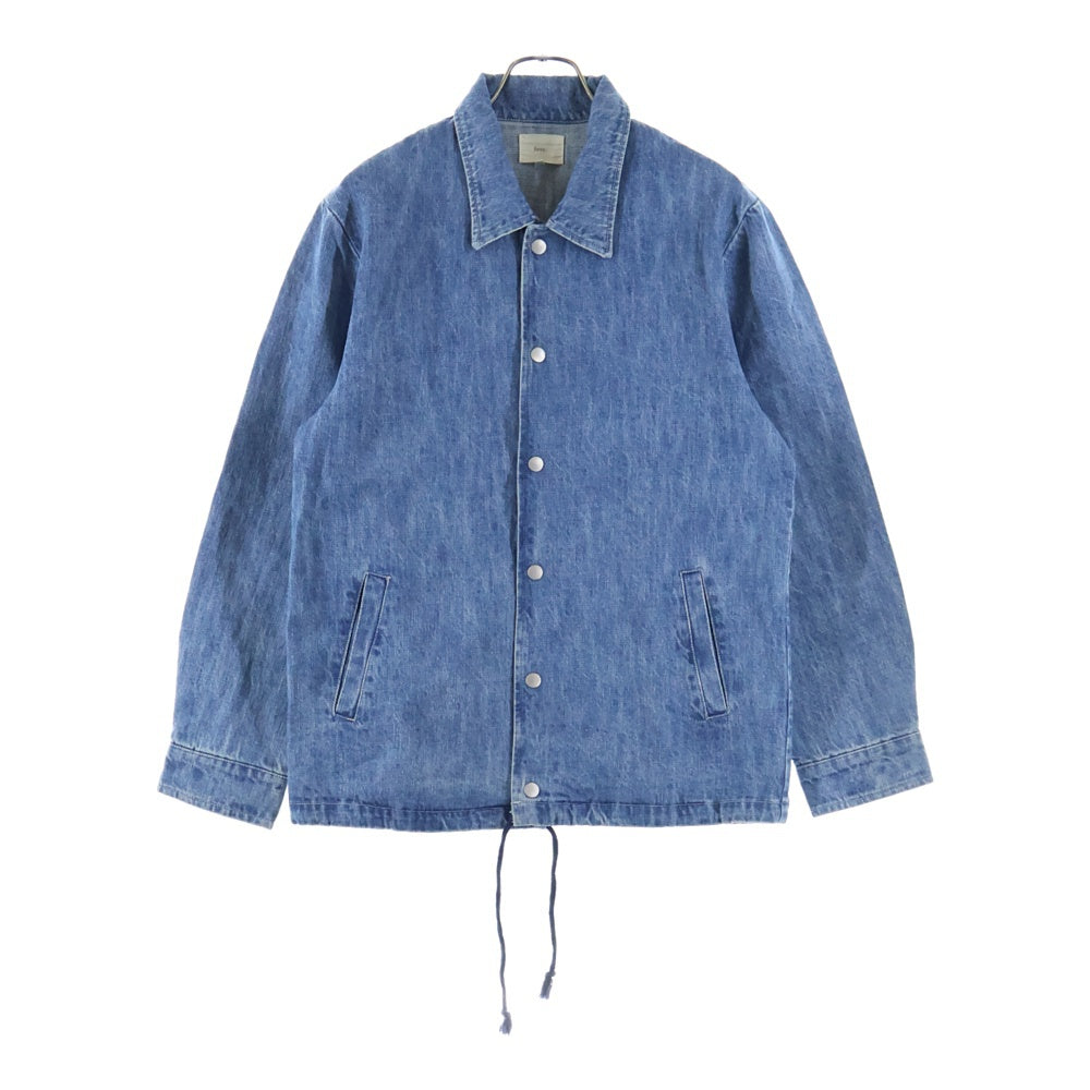 REVO.(レボ) スナップボタン デニム コーチジャケット インディゴ