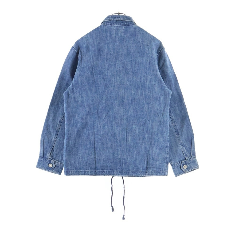 REVO.(レボ) スナップボタン デニム コーチジャケット インディゴ