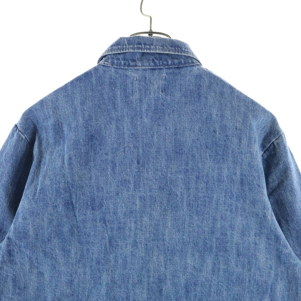 REVO.(レボ) スナップボタン デニム コーチジャケット インディゴ