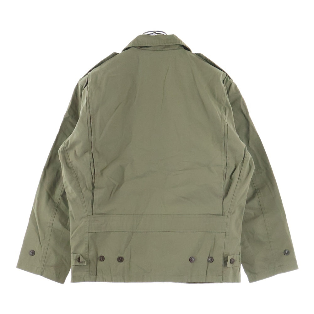 SESSLER(セスラー) ミリタリー テーラードジップアップジャケット ベージュ