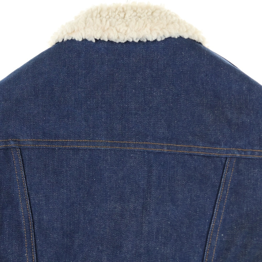 MAVERICK(マーベリック) 60-70S VINTAGE ヴィンテージ 白タグ ボア デニムジャケット インディゴ