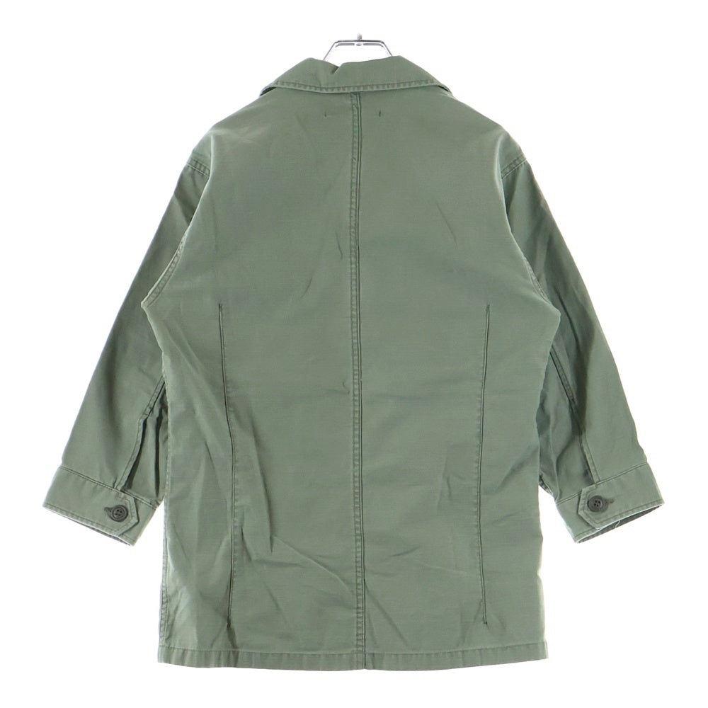 AMERICAN RAG CIE(アメリカンラグシー) ミリタリーサンプリング 長袖フィールドシャツ カーキ