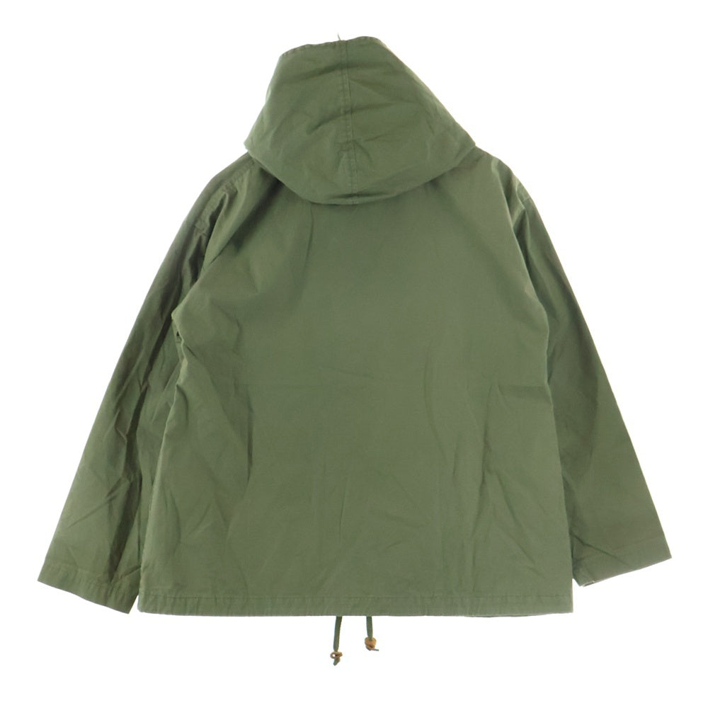 SHIPS(シップス) liflattie ships リフラティシップス フーデッド長袖シャツ レディース カーキ