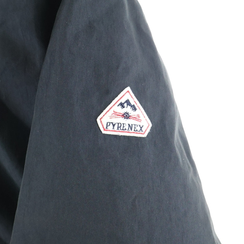 PYRENEX(ピレネックス) BORDEAUX ボルドー ファーフーデッド ナイロンダウンジャケット コート ブラック W17P1