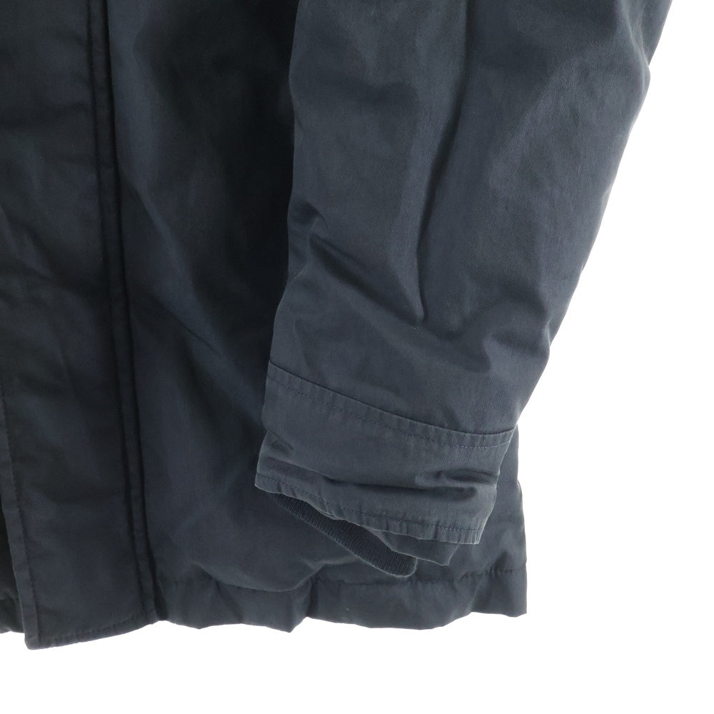 PYRENEX(ピレネックス) BORDEAUX ボルドー ファーフーデッド ナイロンダウンジャケット コート ブラック W17P1