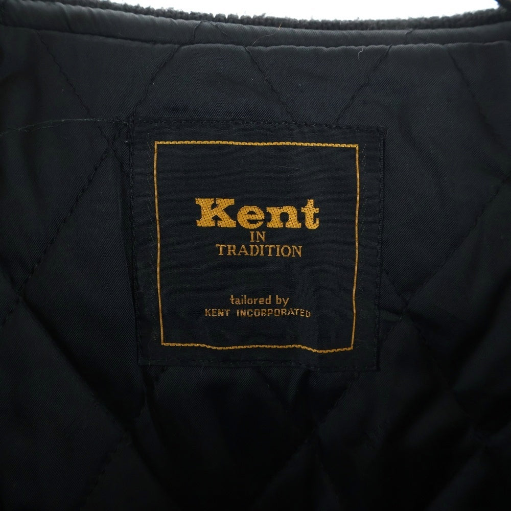 Kent(ケント) アームレザー バーシティ スタジアム ジャケット ブラック KJW‐16504