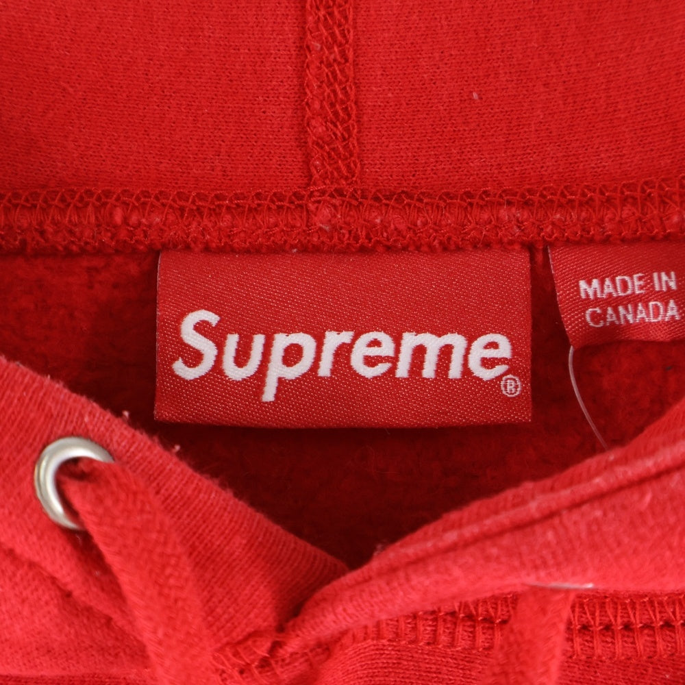 SUPREME(シュプリーム) 19SS Le Luxe Hooded Sweatshirt フロントエンブロイダリー プルオーバーパーカー スウェットフーディ レッド