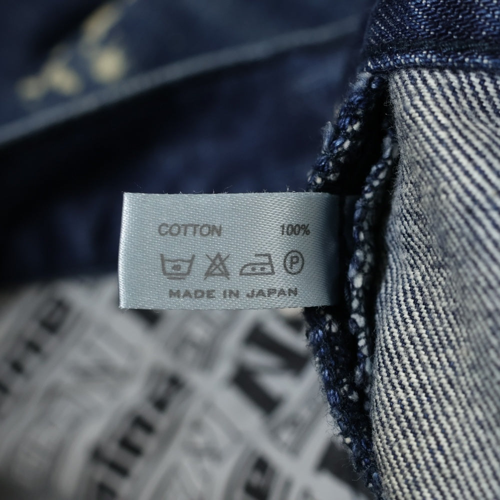 NUMBER (N)INE(ナンバーナイン) 01AW ARCHIVE STANDARD期 スタンダード期 ダメージ加工 グランジデニムパンツ インディゴ アーカイブ