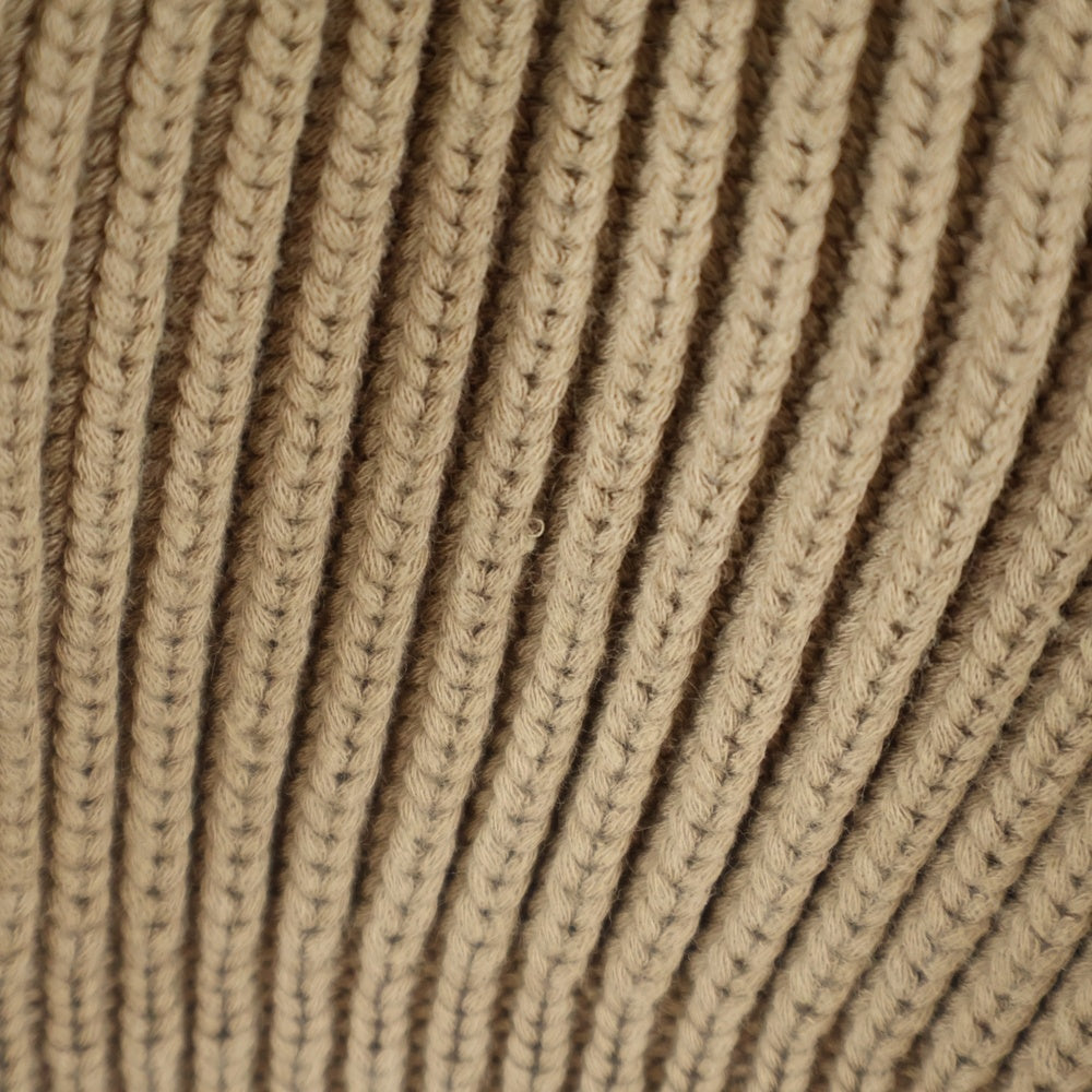 TAKAHIROMIYASHITA The SoloIst.(タカヒロミヤシタザソロイスト) 16SS モックネック コットンナイロンニット セーター ブラウン sk.0002SS16