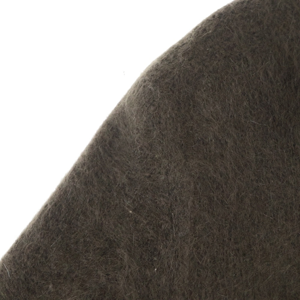 NUMBER (N)INE(ナンバーナイン) 02AW ARCHIVE ジョージ期 クルーネック アンゴラウールニット セーター ブラウン アーカイブ